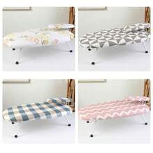 1 pièce Housse de planche à repasser, housse de tapis de repassage de bureau, housse de planche à repasser de bureau résistante à la chaleur et remplaçable. Disponible en tailles S/M/L et en plusieurs couleurs. Épaissie, résistante à la décoloration, résistante aux taches, résistante à l'usure, antidérapante. Design simple de couleur unie et de couleur contrastée. Accessoire de repassage pratique pour la maison, le dortoir et les voyages. Cadeau pratique pour la famille et les amis pour le Nouvel An, l'anniversaire, la Saint-Valentin, la fête des vacances, la Fête des Mères, etc. Cadeau de rentrée scolaire. Fournitures de dortoir. - A - Voir 9
