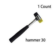 1 Martillo de goma profesional antideslizante para la mano (Martillo de 25/30/40), fuerte y duradero para mantenimiento de joyería y manualidades