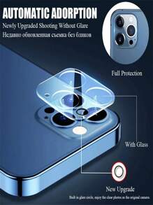 3 Packs 16 / 16 Plus Camera Protection, Military Standard Scratch-Resistant Protective Film, 9H Hardness, Ultra Clear, Bubble-Free Tempered Glass Camera Screen,Clear Compatible With IPhone