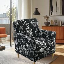 Local Delivery - Banquet Armchair Slipcover Printed Chair Covers With Arms Stretch Club Chair Slipcover Soft Armchair Sofa Covers Anti-Slip Furniture Protector For Dogs Pets Home Living Room Decor, 14 - 25 - 查看 10