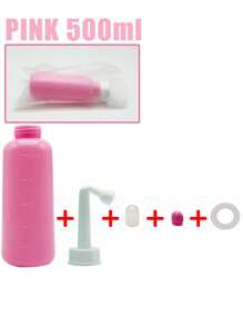 1 Peça Limpeza Portátil, Limpador Manual de 350ml/500ml para Higiene Feminina
