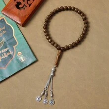 Popular 33 Beads Muslim Prayer Chain Handmade Middle East Style Bracelet - Multicolor - View 6