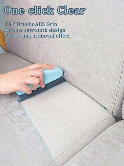 1pc Manual Portable Lint Remover, Fabric Defuzzer For Removing Fuzz From Clothes, Sofa, Carpet, Blanket, Pet Hair