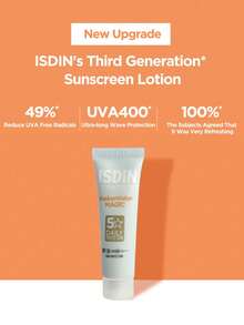 ISDIN 怡思丁 融合水润透明防晒液SPF50 敏感肌适用 超高防晒值 第三代 蓝瓶 - 藍色經典款-12ml - 查看 2