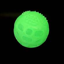 1 件/3 件狗狗吱吱叫球玩具 - 互动宠物咀嚼玩具，有益牙齿健康，橡胶材质，适合所有犬种，室内外玩耍，无需电池