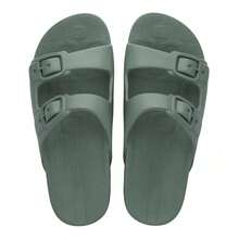 Women's Flip Flops Duo Day IP83704 BE072 - Green - View 3