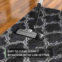 Fluffy Rugs Large SHAGGY RUG Living Room Bedroom Anti-Slip Soft Floor Mat Carpet - Geometric Moroccan - View 6