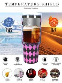 Sanrio زجاجة مياه معزولة بفراغ مع قش وملحقات سيليكون من Hello Kitty من Sanrio سعة 40 أونصة/12 ساعة، مصنوعة من الفولاذ المقاوم للصدأ 304، تصميم كرتوني جميل، عازلة الجدار، مثالية للمكتب والخارج والتخييم والتنزه والقيادة والسفر، هدية مثالية للأصدقاء والعائلة والمعلمين