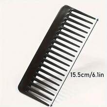 3 件宽齿梳套装 - 温和造型，无手柄，易于清洗，适合所有发质的免费体验 - 非常适合日常使用和旅行、返校、返校、旅行度假必需品、女士发饰 - 彩色 - 查看 4