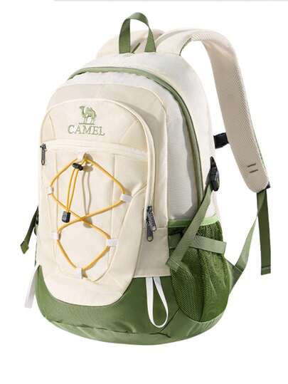 CAMEL CROWN Outdoor Mountaineering Bag Men's And Women's Backpack Travel Hiking Sports Leisure Student Schoolbag New Shoulder Bag