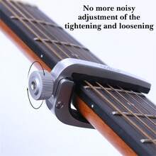 Metal Guitar Capo For Acoustic Guitar Adjustable Tension Guitar Accessories - Nhiều màu - Xem 6