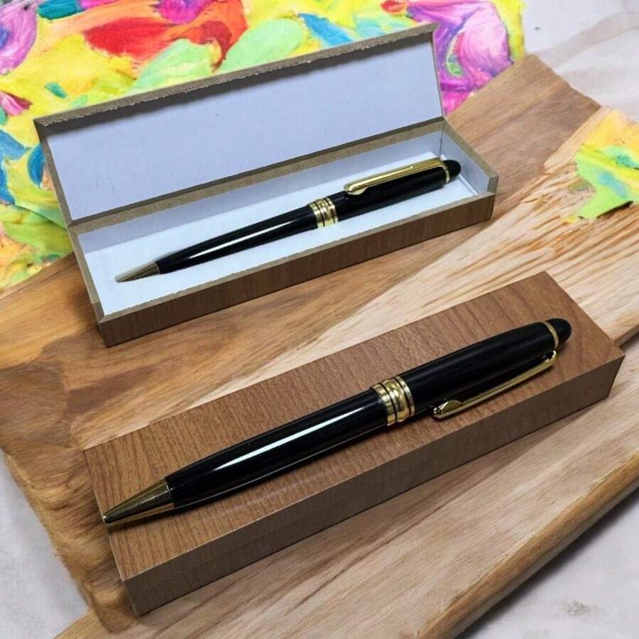 Metal Ballpoint Pen With Case - JD409 - View 1