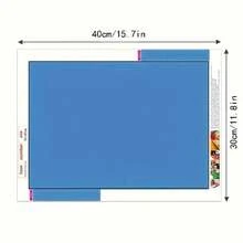 New 5D Diamond Painting DIY Kit - Candlelight Flower Theme, Frameless Canvas Diamond Art, Multi-Size, Colorful Mosaic Wall Decor Suitable For Living Room, Bedroom, Study And Other Occasions, Holiday Parties And Home Decor & Gifts.