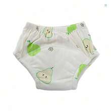 5 件婴儿如厕训练裤，可洗轻便夏季如厕学习内衣，男女通用布尿布，透气柔软舒适，适用于如厕训练，婴儿必备用品