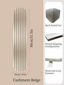 1pc No Drill Decorative Wall Sticker, Nordic Minimalist Felt Noticeboard, Modern Geometric Photo Wall Memo Board, Self-Adhesive Hanging Multi-Purpose Bulletin Board For Home/Office, Reusable Festival And Party Theme Wall Backdrop, Suitable For Bedroom, Study, Living Room, Sofa Wall, Office And School - Multicolor - View 10