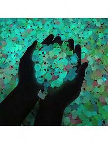 10/20/50/100 Miniature Glow-In-The-Dark Resin Ducks And Animal Figurines In A Variety Of Styles. These Miniature Glow-In-The-Dark Animals, Including Ducks, Dolphins, Frogs, Rabbits, Turtles, Mushrooms, And Other Miniature Figurines - Multicolor - View 4