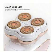 Touch Flawless Legs Electric Hair Remover Women's Hair Remover Hair Removal For Women Legs Painless Electric Shaver For Body Arms Legs Hair Bikini Trimmer Rechargeable - asPic - View 2