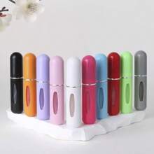 5pcs, 5ml Solid Color Refillable Perfume Bottle, Directly Filled With Perfume Bottle At The Bottom, Reusable Fine Spray Bottle, Makeup Bottle, Perfume Distribution Tool, With Storage Box, Available In Various Colors, Birthday Gifts For Family And Friends, Holiday Gifts, Travel Convenience - Multicolor - View 2