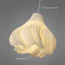 Leishizhiguan Lampadario moderno e minimalista a 3 dimensioni con stampe floreali, arredamento creativo per vetrina, adatto per soggiorno, camera da letto, sala da pranzo, bar