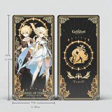Edição de Colecionador Tarô Unissex: Deck Premium Embelezado com Ouro com Personagem Geo Archon para Adivinhação do Solstício de Inverno