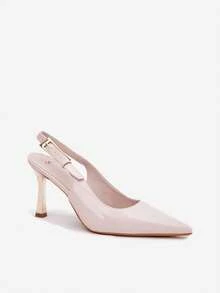 Women's Fashion Versatile Commuting Elegant High Heels - Beige - View 3