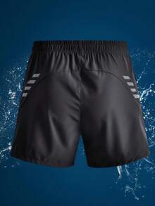 Sports&Outdoor Sweatpants Pants Men Active Bottoms Shorts Outdoor Apparel Spring And Summer Clothing Active Tops Short Sleeve Daily&Casusl Running&Workout Comfortable Loose Tennis & Golf Hockey Equestrian - Burgundy - View 8