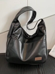 单肩包大容量2025软皮包女小众通勤班服大学生高级感简约托特包女单肩包 - 彩色 - 查看 10