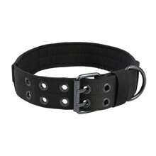 1pc Outdoor Adjustable Dog Training Collar, 5 Levels, Nylon Thick Neck Strap For Medium And Large Dogs