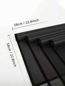 20 szt. papieru do pakowania kwiatów, papier do pakowania bukietów w stylu koreańskim, ręcznie robione opakowania na prezenty, dekoracyjny materiał kwiatowy, 23 x 23 cale, papier do pakowania, bibułka, akcesoria do bukietów, różowy papier bibułkowy, nadaje się do torebek i opakowań prezentowych, wielokolorowy papier do pakowania prezentów, papier do pakowania prezentów walentynkowych, papier artystyczny na urodziny, Wielkanoc, Dzień Matki, ukończenie szkoły, opakowania na prezenty, rękodzieło, wianek z frędzlami (przezroczysty czarny) na Dzień Matki, ukończenie szkoły