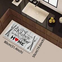 1pc/2pcs Kitchen Mat Set - Knife Fork Spoon Pattern Kitchen Decor Mat, Suitable For Sink, Bedroom, Living Room, Dining Room, Kitchen Floor Mat, Absorbent Drainage Mat, Suitable For Kitchen, Living Room, Entrance, Balcony, Home Decor, Anti-Stain, Cafe, Bar, Holiday, Party, Bedroom, Bath Mat, Room Decor - Multicolor - View 16