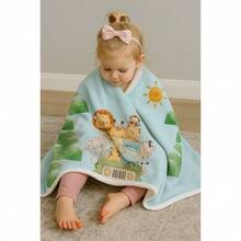 Baby Comforter For Crib And Bed, Warm Padded, Sublimated Print - Pink - View 4