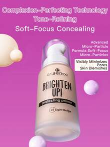 Essence BRIGHTEN UP! Perfecting Primer #01 Light Beige-30ml - 01 Ivory - View 5