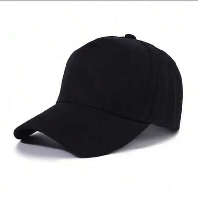 1pieza Gorra de béisbol para hombre y mujer, gorra lisa, gorra para el sol, gorra para el sol, ajustable, gorra con visera, gorra informal.