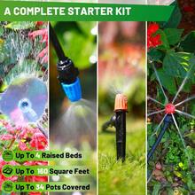 240FT Drip Irrigation System 2025 Upgraded Quick Connector Irrigation System For Garden Adjustable Nozzles Garden Watering System With 1 4 1 2 Tubing Sprinklers For Garden Greenhouse Lawn - 240FT - View 3