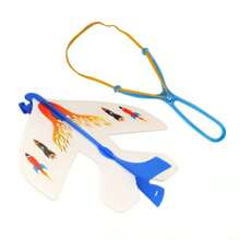 1 pieza/5 piezas/10 piezas Avión de espada voladora luminoso - Set de mercado nocturno de hadas voladoras con resortera - Juguete volador para exteriores - Regalo de cumpleaños - Regalo de Navidad - Regalo de Halloween - Regalo perfecto - Juego de regalo