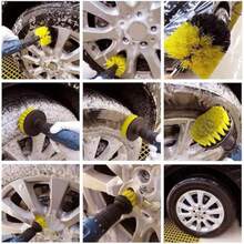 3 件套钻刷附件套装 - 电动洗涤器刷清洁套件 - 适用于浴室表面、灌浆、地板、浴缸、淋浴、瓷砖、厨房和汽车的多功能钻刷