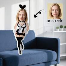 Customized Humanoid Rabbit Clothes Pillow, Customized With Any Picture, Suitable For Father'S Day, Mother'S Day, Halloween, Christmas, Christmas Eve, Valentine'S Day, Anniversaries, Thanksgiving Gift Giving Ideal Choice - Multicolor - View 13
