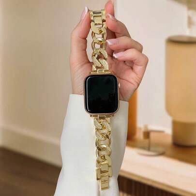 1 حزام ساعة أبل يناسب الجميع، حزام معدني عصري مناسب لساعة أبل 38 مم / 40 مم / 41 مم / 42 مم / 44 مم / 45 مم / 46 مم / 49 مم، متوافق مع سلسلة الفائقة / SE / 10 / 9 / 8 / 7 / 6 / 5 / 4 / 3 / 2 / 1