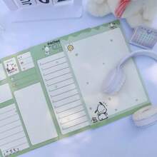 Sanrio A5 Pompompurin Office Notepad, Cute Tear-Off Paper Notebook, Schoolwork Gift, Charming Inspo Stationery,For School Supplies,Back To School