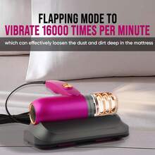 Bed Vacuum Cleaner, 13Kpa Strong Suction And Low Noise, UV Light, Washable HEPA Filter For Deep Clean, Handheld Vacuum Effectively Clean Up Bed,Mattress Vacuum Corded,Sofas, Pet Hair And Carpets - Multicolor - View 7