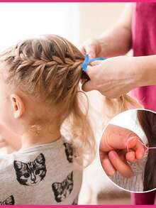 1006PCS Random Color Elastic Hair Bands,Mini Hair Rubber Bands For Hair,With Hair Clips Hair Tail Tools, Hair Accessories Set For Girl, Baby, Kids,Toddle