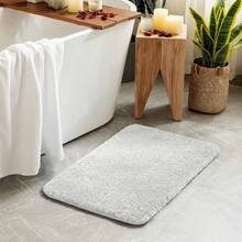 1 件浴室地毯加厚，防滑柔软毛绒吸水地垫，浴室配件和家居装饰，适合家庭客厅厨房卧室农舍厨房地毯春夏秋冬感恩节万圣节圣诞节礼物 PVC TPR