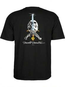 Powell Peralta Skull And Sword T-Shirts - màu đen - Xem 1