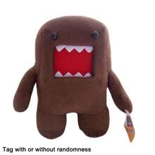 1 件 Domokun 毛绒枕头 - Domo-Kun 靠垫 - 卧室装饰枕头 - 柔软毛绒质地 - 节日礼物 - 生日礼物 - 复活节奖励 - 万圣节礼物 - 圣诞节礼物 - 完美礼物 - 玩具 - 游戏