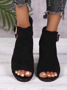 Nuevos tacones altos elegantes, zapatos de tacón alto con cremallera trasera de moda para vacaciones, bodas, verano y otoño