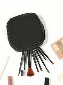 Bolsa de almacenamiento multifuncional portátil de estampado de leopardo para toallas sanitarias, bolsa de almacenamiento minimalista de pana para copa menstrual, bolsa cuadrada de pana dulce para almacenamiento de artículos de aseo y maquillaje, bolsa para el primer ciclo menstrual