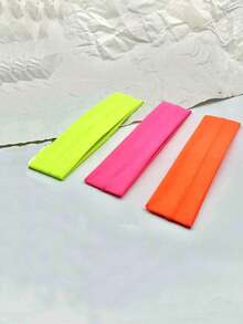 4PCS Women Headbands African Wide Hair Wrap Extra Turban Head Bands For Lady Large Sport Workout Stretch Non-Slip Big Autumn-Winter Boho Sports Bandanas Knot-Tied Bandanas Ladies Sports Yoga Workout Hair Bands Fall Hair Accessories For Women For Vacation Outfits Woman - Multicolor - View 9