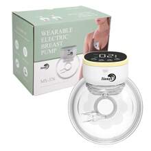 1pc Hands-Free Electric Wearable Breast Pump Wearable Electric Breast Pump Free Handheld Breast Milk Collector Electric Breast Pump Halloween Christmas Easter Gifts