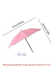 3 szt. Telefon Parasolka do Osłony Przeciwsłonecznej Z Przyssawką Stojak, Telefon Komórkowy Parasolka Przeciwsłoneczna, Telefon Parasol Komórkowy, Zewnętrzny Telefon Parasolka Przeciwsłoneczna Uchwyt Telefonu Na Telefon Z Regulowaną Przyssawką Piggy Telefon Komórkowy Osłona Przeciwsłoneczna, Stojak Na Przyssawkę, Uchwyt Telefonu Komórkowego Z Uniwersalnym Regulowanym Blokowaniem Odblasków Na Zewnątrz, Do Telefonów Komórkowych, Kindle, Pad, Smartfon, Navigator Blokujący Odblaski Antyrefleksyjny, Niezbędne Rzeczy Podróżne - Wielokolorowe - Zobacz 7