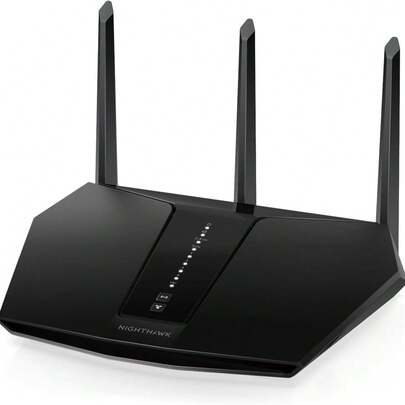 NETGEAR Nighthawk WiFi 6 Router (RAX30) - Security Features, 5-Stream Dual-Band Gigabit Router, AX2400 Wireless Speed (Up To 2.4 Gbps), Covers Up To 2,000 Sq.Ft. And 20 Devices Refurbished
